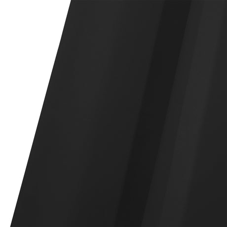 2x Blockout Curtains Panels 3 Layers Black-2018816743526502403