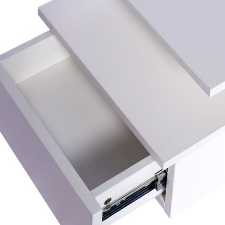 Levede 2x Bedside Tables Side Table White-2018816803966423044