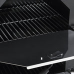 3in1 Pizza Oven Charcoal BBQ Grill Steel-2018816897616842756