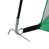Centra 3M Golf Practice Net Hitting Green - Side View