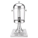 5-Star Chef 8L Beverage Juice Dispenser Tap Ice Tube Single Drip Tray - Side View