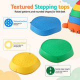 Keezi Kids Stepping Stones Balance Stone Set Crab Indoor Outdoor 5PCS - 45-Degree Angle