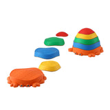 Keezi Kids Stepping Stones Balance Stone Set Crab Indoor Outdoor 5PCS - Extra Image