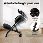 Artiss Kneeling Chair Ergonomic Office Home Knee Seat Posture Back Stretch Rest