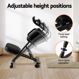 Artiss Kneeling Chair Ergonomic Office Home Knee Seat Posture Back Stretch Rest - Top-Down View