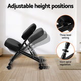 Artiss Kneeling Chair Ergonomic Office Chairs Home Knee Seat Posture Stretch Rest - Top-Down View