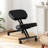 Artiss Kneeling Chair Ergonomic Office Chairs Home Knee Seat Posture Stretch Rest - Close-Up Angle