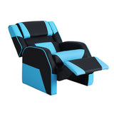 Keezi Kids Recliner Chair PU Leather Gaming Sofa Lounge Couch Children Armchair - Side View