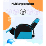 Keezi Kids Recliner Chair PU Leather Gaming Sofa Lounge Couch Children Armchair - Top-Down View