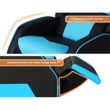 Keezi Kids Recliner Chair PU Leather Gaming Sofa Lounge Couch Children Armchair - Rear View