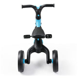 RIGO Tricycle Bike, Kids Bike with 3 wheels, Carbon Steel 70cm Blue - Side View