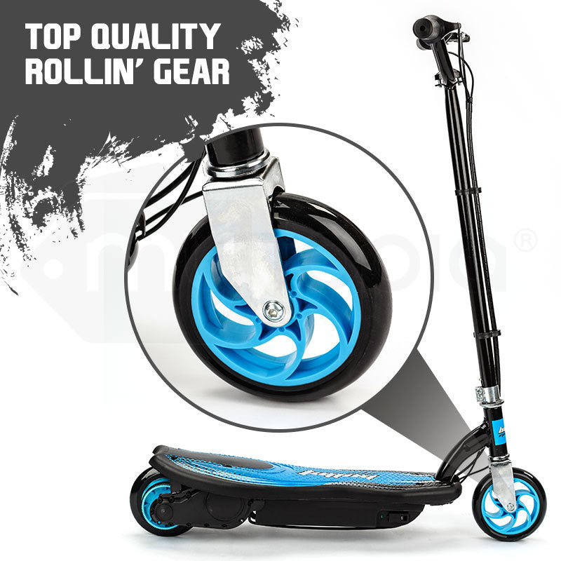BULLET ZPS Kids Electric Scooter 140W Children Toy Battery Blue Boys Ride