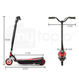 BULLET ZPS Kids Electric Scooter 140W Children Ride Toy Battery Boys Girls Red