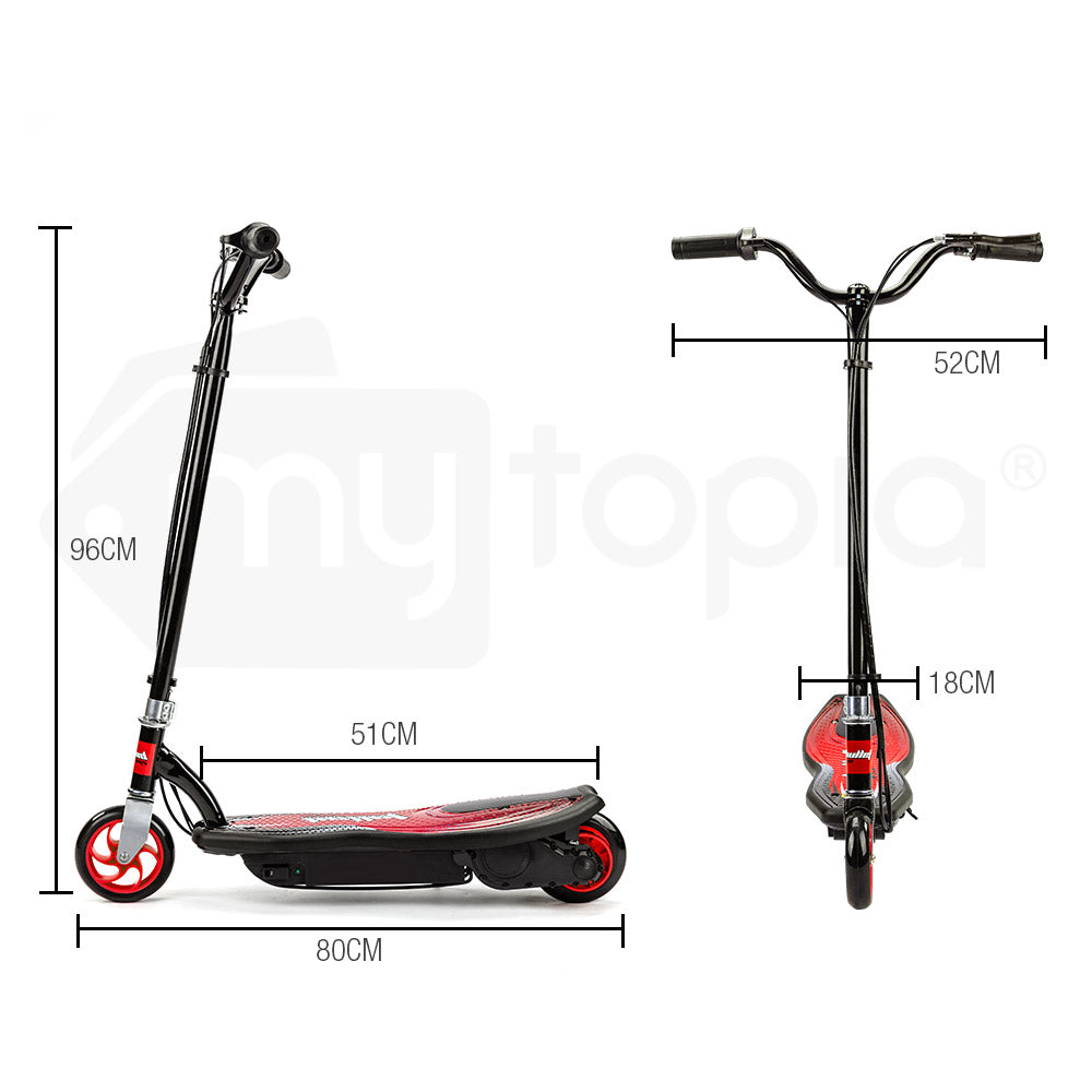 BULLET ZPS Kids Electric Scooter 140W Children Ride Toy Battery Boys Girls Red