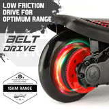 BULLET ZPS Kids Electric Scooter 140W Children Ride Toy Battery Boys Girls Red - Side View