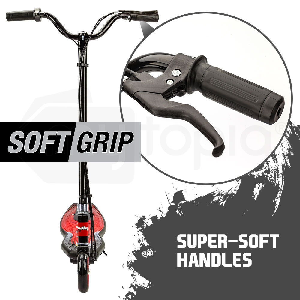 BULLET ZPS Kids Electric Scooter 140W Children Ride Toy Battery Boys Girls Red