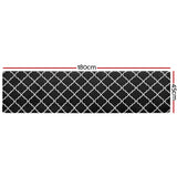 Artiss Kitchen Mat 45x180cm PVC Floor Rug Carpet Non-slip Gina - Front View