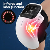 Livemor Knee Massager Vibration Infrared Heating Therapy Machine Elbow - 45-Degree Angle