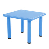 Keezi Kids Table Plastic Square Activity Study Desk 60X60CM - Low Angle