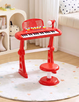 Keezi Kids Piano Keyboard 37 Keys Electronic Musical Instrument Set w/ Stool Microphone - Extra Image