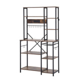 Artiss Kitchen Rack with Power Outlets Hooks 96CMX170CM Microwave Storage Shelf - Extra Image