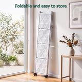 Artiss 5-Tier Foldable Kitchen Bakers Rack 71x160cm Microwave Stand White - Close-Up Angle