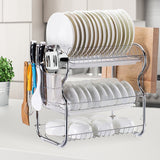TOQUE Dish Rack Drying Drainer Cup Holder - Close-Up Angle