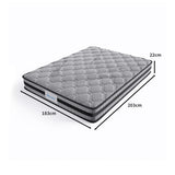 Dreamz Spring Mattress Bed Pocket Egg King - Front View