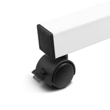 Artiss Laptop Desk Table Adjustable 60CM Light Wood - Close-Up Angle