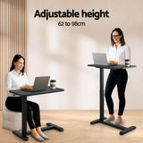 Artiss Laptop Desk Height Adjustable Mobile Workstation Computer Desks 70CM - 45-Degree Angle