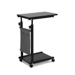 Artiss Laptop Desk Height Adjustable Mobile Workstation Computer Desks 48CM Black
