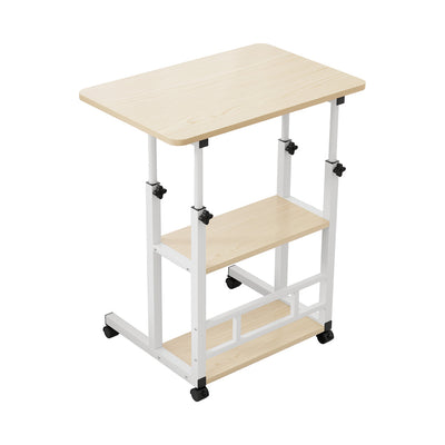 Artiss Laptop Desk Height Adjustable Mobile Workstation Computer Desks 60CM