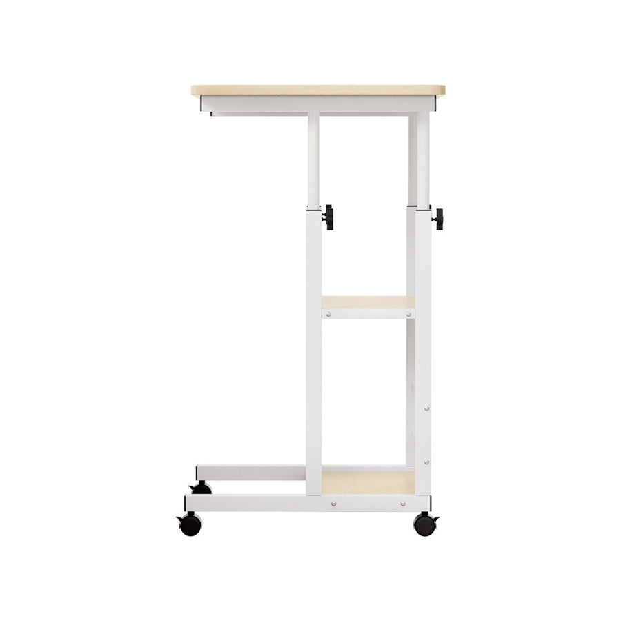 Artiss Laptop Desk Height Adjustable Mobile Workstation Computer Desks 60CM, image 3