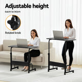 Artiss Laptop Desk Portable Sit Stand Desks Height Adjustable Workstation 80CM - 45-Degree Angle