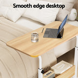 Artiss Laptop Desk Portable Sit Stand Desks Height Adjustable Workstation 80CM - Top-Down View