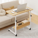 Artiss Laptop Desk Portable Sit Stand Desks Height Adjustable Workstation 80CM - Close-Up Angle