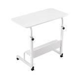 Artiss Laptop Desk Portable Sit Stand Desks Height Adjustable Workstation 80CM White