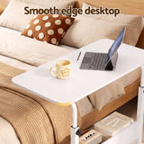 Artiss Laptop Desk Portable Sit Stand Desks Height Adjustable Workstation 80CM White - Top-Down View