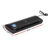 Devanti A3 Laminator Machine, Hot & Cold Thermal Fast Lamination Anti-Jam Laminator for Office School Home Document Photo Card Handmade A3 A4 A5 A6, Black - Front View