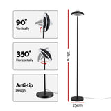 Artiss 2-in-1 LED Floor Lamp with Galaxy Projector &Remote, 178cm Tall Torchiere Standing Light with Dynamic RGB Aurora Stepless 4 Colour Temperatures, 1H Timer for Living Room, Bedroom Kids Room - Front View