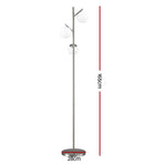 Artiss 3-Light Tree Floor Lamp 165cm Tall Standing Light with Sphere Glass Shades for Modern Homes