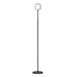 Versatile Remote-Controlled LED Floor Lamp with Adjustable Brightness and Color Temperature for Home Use - Side View