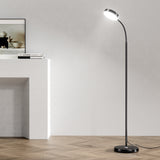 Versatile Remote-Controlled LED Floor Lamp with Adjustable Brightness and Color Temperature for Home Use - 45-Degree Angle