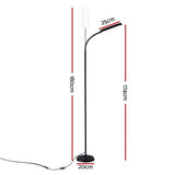 Artiss LED Floor Lamp with Remote Control & 4 Color Temperature Reading Living Room Bedroom Office - Front View