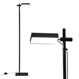 Artiss LED Floor Lamp, Modern Reading Lamp 360～ Rotating Adjustable Light Head,12W Standing Lamp for Living Room, Bedroom Office