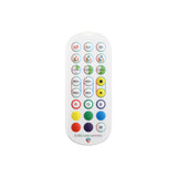 Artiss RGB LED Floor Lamp Remote Control Corner Light Stand Gaming Room 118CM - Top-Down View