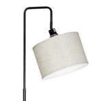 Artiss Floor Lamp 2 Tier Shelf Storage LED Light Stand Home Room Adjustable Head, Adjustable