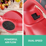 Giantz 20V Cordless Leaf Blower Garden Lithium Electric Battery Nozzles 2-Speed - 45-Degree Angle