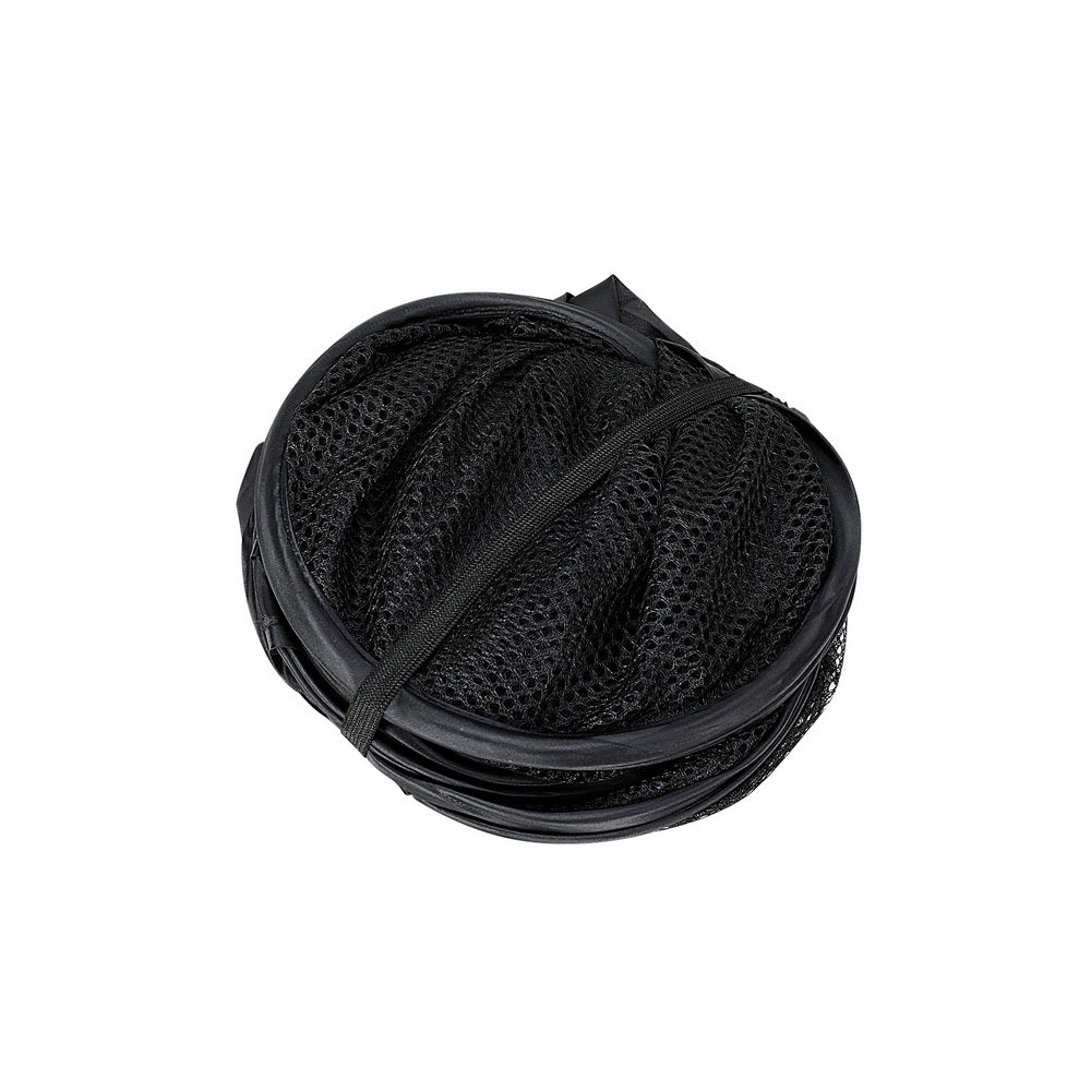 Artiss Foldable Black Laundry Hamper - Set of 2