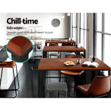 Artiss Alex Bar Table 100CM Rectangular - Side View